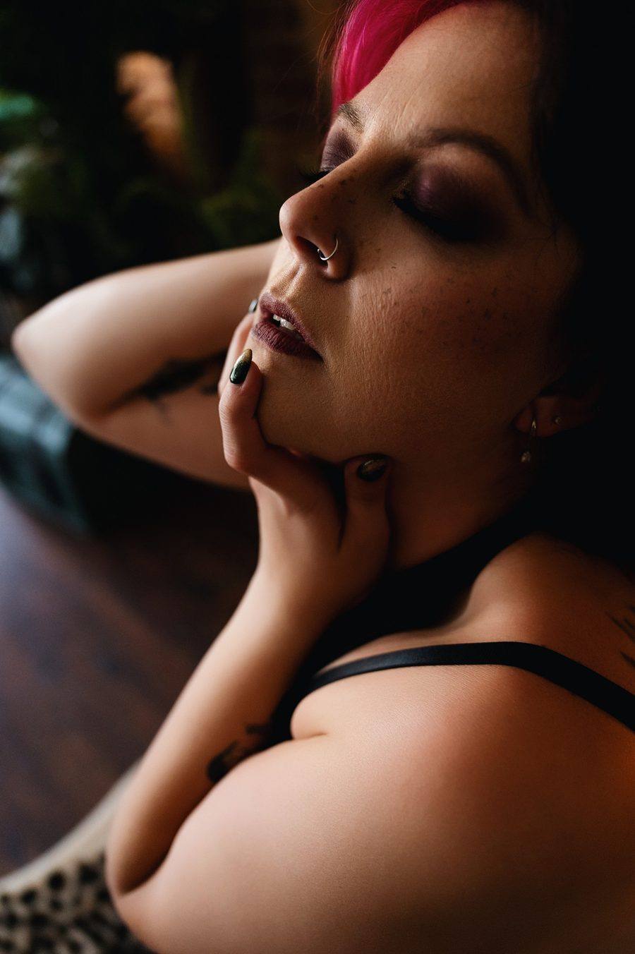 JHP Boudoir client portrait